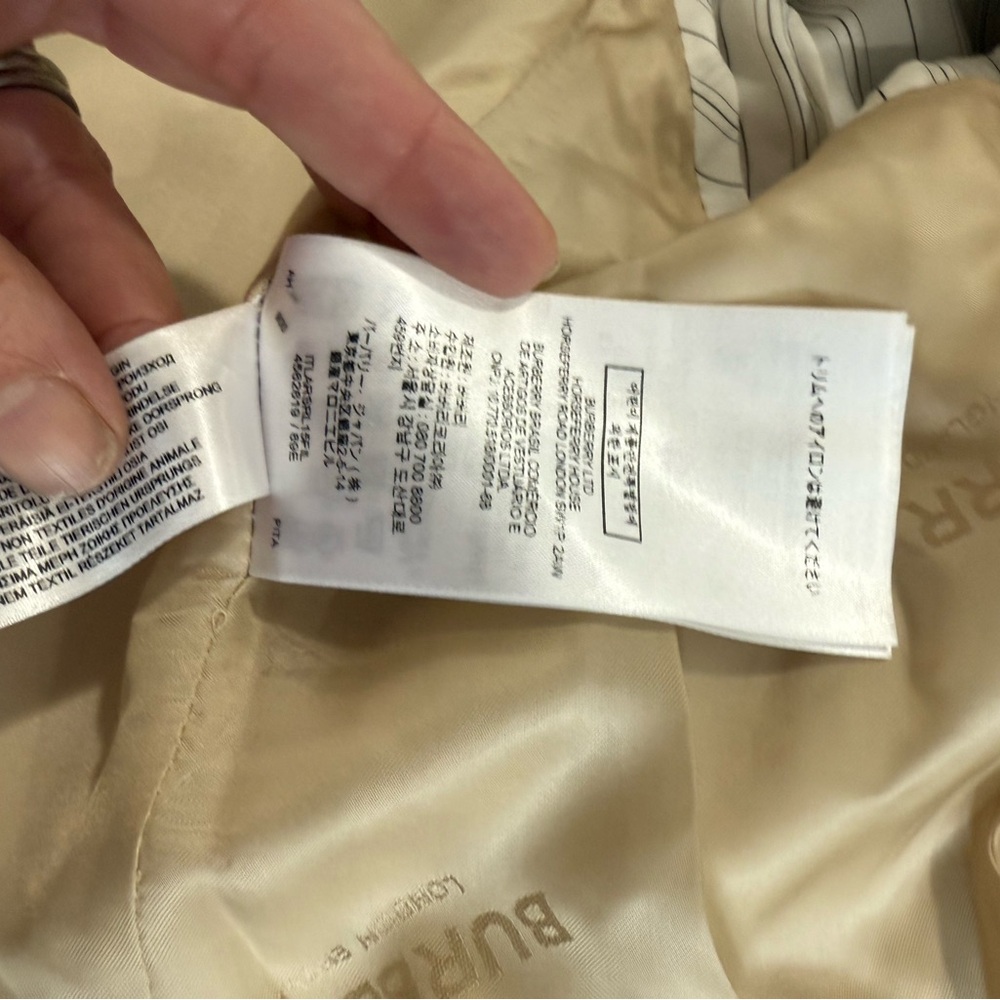 Burberry Gilet Docking Jacket in light beige Women’s US 14 - Picture 12 of 15